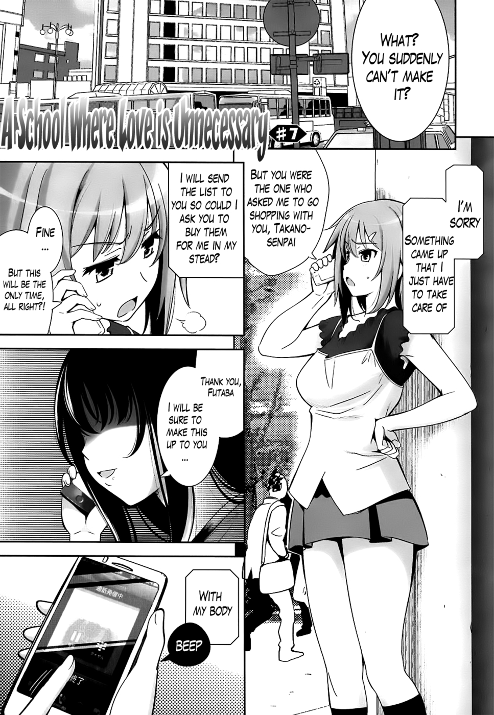 Hentai Manga Comic-Renai Fuyou Gakuha-Chapter 7-1